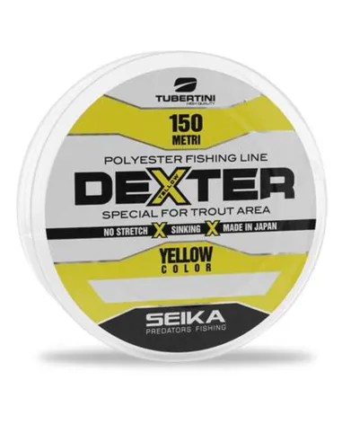 Seika Dexter Yellow – Filo Sinking Giapponese Alta Visibilità per Trout Area Fishing Fili Affondanti Seika