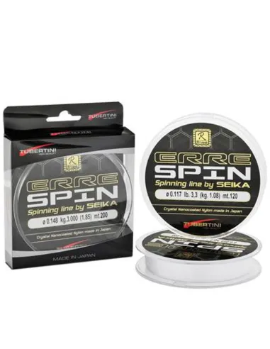 Seika Erre Spin – Monofilo Clear Made in Japan per Spinning e Trout Area Monofili Seika