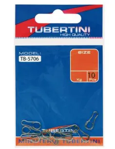 Tubertini TB 5706 – Quick Attachment for Lures, Squid Jigs, and Carp Fishing Terminals