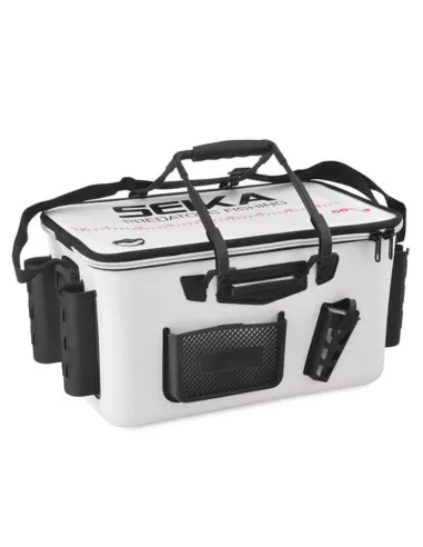 Seika Predators Bag – Hard EVA Bag with Rod Holder for Traveling and Trout Area Fishing