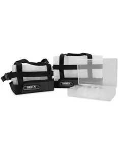 Seika Storage Bag – Bait and Accessory Bag with Modular Boxes for Technical Fishing
