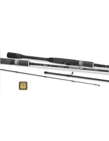 SEIKA R18 Titanium Spinning – Canna Spinning in R18 Titanium per Fresh & Salt Water Canne da spinning Seika