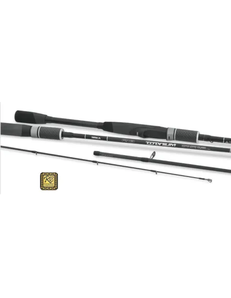 SEIKA R18 Titanium Spinning – Canna Spinning in R18 Titanium per Fresh & Salt Water Canne da spinning Seika