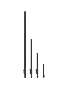 Tubertini Leg Set Tele LRS 2 pcs – Fixed and Telescopic Legs for Reel and Rod Rest Fishing Accessories