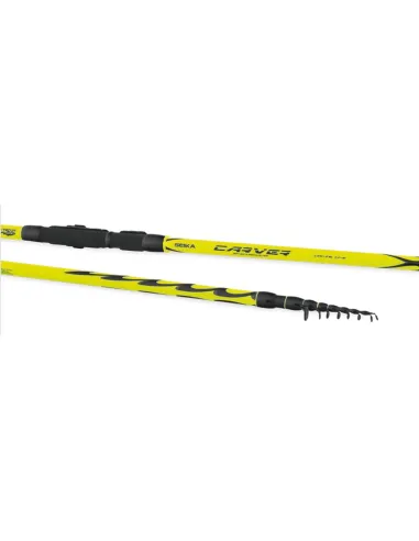 SEIKA Carver – Telescopic Trout Spinning Rod with Softbait, Sensitive Solid Tip