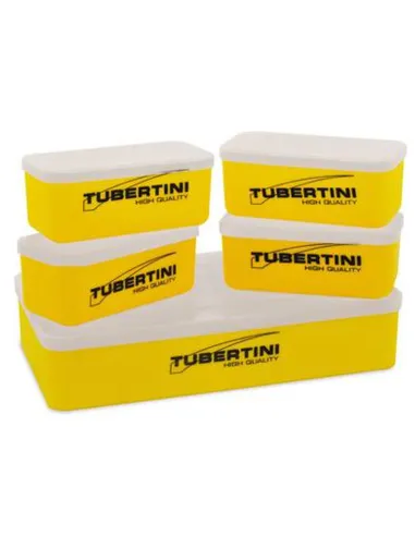 Tubertini Scatola Kango Senza Fori – Kit Portatutto con 4 Mini Box, Organizzazione Sicura per Accessori Pesca Porta esche Tub...