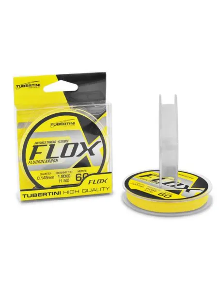 Tubertini Flox Fluorocarbon – Filo da Pesca Professionale Alta Resistenza, Bobina 60 mt Home Tubertini