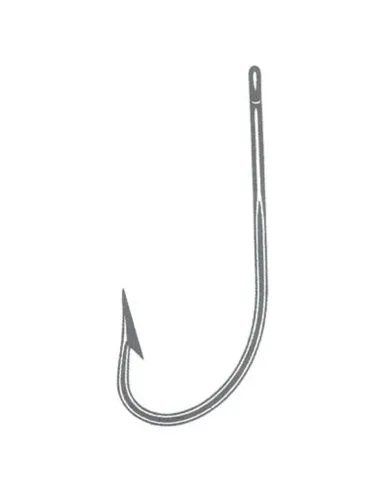 Tubertini SERIE 271 – Amo Nichelato con Occhiello e Gambo Semibattuto per Bolentino Ami Occhiello da Pesca Tubertini