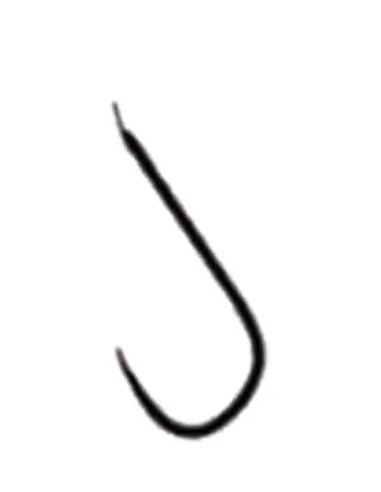 TUBERTINI Series 247 Barbless Nickel-Plated Hook – Fine Barbless Hook for Technical Fishing