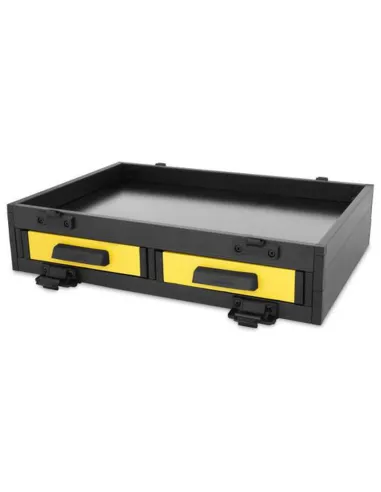 Tubertini Modulo T-MX con 2 Cassetti Frontali 41x28,5x9 cm per Paniere da Pesca Agonistica Panieri Tubertini