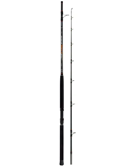 Colmic SALT FIRE PRO – Canna Mare All Round in Carbonio Bolentino, Drifting, Spinning 400 g Canne da Barca Colmic