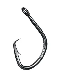 Tubertini Serie 277 Super Mutu – Amo Circle Black Chrome per Drifting e Big Game Ami Occhiello da Pesca Tubertini