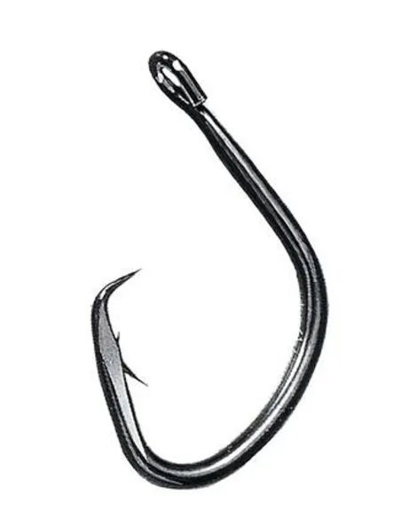 Tubertini Serie 277 Super Mutu – Amo Circle Black Chrome per Drifting e Big Game Ami Occhiello da Pesca Tubertini