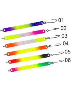 KOLPO Slim SPOON 4.0 g – Spoon per Trota in Lago, Profilo Slim, 6 Colorazioni, Discesa Lenta e Super Catturante Ondulanti Kolpo 2