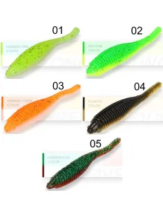 KOLPO Soft Lure 7.6 cm 3.6 g – Soft and Realistic Spinning Bait, High Attraction, 1 pc 2