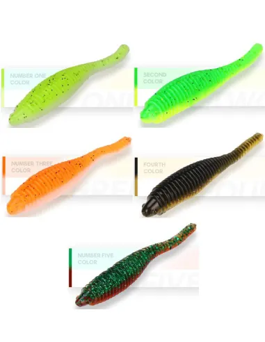 KOLPO Soft Lure 7.6 cm 3.6 g – Esca Spinning Morbida e Realistica, Alta Attrattiva, 1 pz Siliconici Kolpo