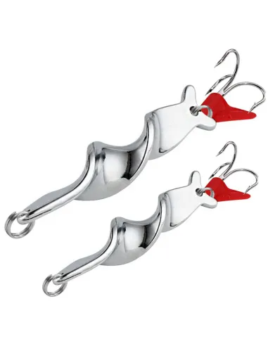 KOLPO Ondulante Elica 1pz – Esca Predatori Acqua Dolce e Salata, Riflettente e Super Catturante Ondulanti Kolpo
