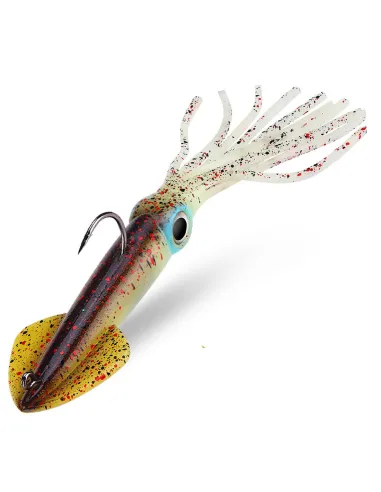 KOLPO Octopus Armato Traina – Esca Professionale per Cernie e Dentici, 14 cm 36 g, 5 Colorazioni, 1 pz Traina Kolpo