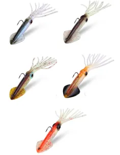 KOLPO Octopus Armato Traina – Esca Professionale per Cernie e Dentici, 14 cm 36 g, 5 Colorazioni, 1 pz Traina Kolpo