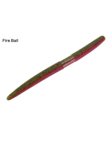 KOLPO Bass Worm 13,5 cm 10 g – Esca Siliconica Spinning Black Bass e Lucci | 3 pz Siliconici Kolpo