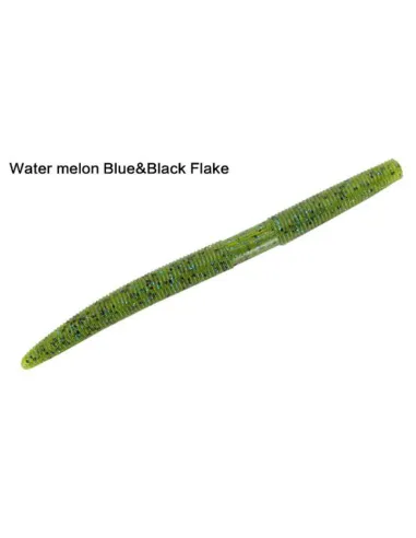 KOLPO Bass Worm 13,5 cm 10 g – Esca Siliconica Spinning Black Bass e Lucci | 3 pz Siliconici Kolpo