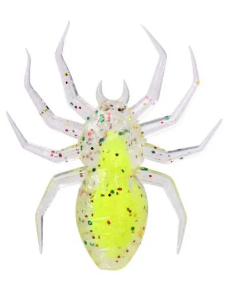 Kolpo Ragno Soft 4 cm 1.3 g – Soft Lure Realistica per Trota e Predatori, Ultra Naturale 3pz Home Kolpo