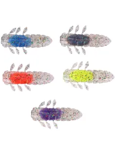 Kolpo Creature Caterpillar 5.5cm 3pcs – Artificial Insect for Spinning in Freshwater and Light Spinning in the Sea
