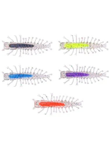 Kolpo Creatura Morbida 6 cm – Artificiale Light Spinning per Mormore e Predatori Acque Dolci e Mare Siliconici Kolpo
