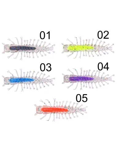 Kolpo Creatura Morbida 6 cm – Artificiale Light Spinning per Mormore e Predatori Acque Dolci e Mare Siliconici Kolpo
