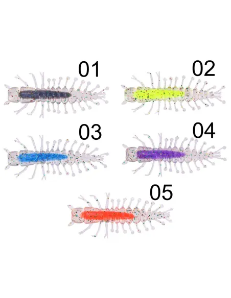 Kolpo Creatura Morbida 6 cm – Artificiale Light Spinning per Mormore e Predatori Acque Dolci e Mare Siliconici Kolpo