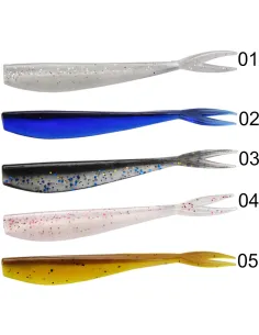 Kolpo Soft Shad 7 cm 1.2 g – 3 pcs, Soft for Spinning, Freshwater and Seawater, Ideal for Sea Bass 2