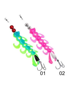 Kolpo Creatura Rotante 9.3g – Artificiale Light Spin e Traina Costiera, 12,5 cm, Altamente Adescante Traina Kolpo 2