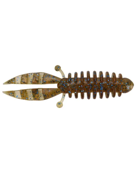 Kolpo Soft Crab 1.5g – Esche Morbide 5,5 cm per Spinning Black Bass e Predatori, 5 Colori 5pz Siliconici Kolpo