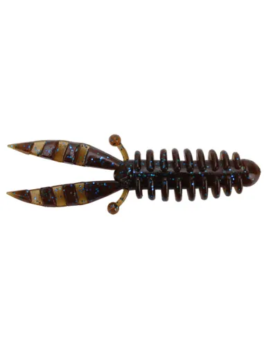 Kolpo Soft Crab 1.5g – 5.5cm Soft Lures for Spinning Black Bass and Predators, 5 Colors 5pcs