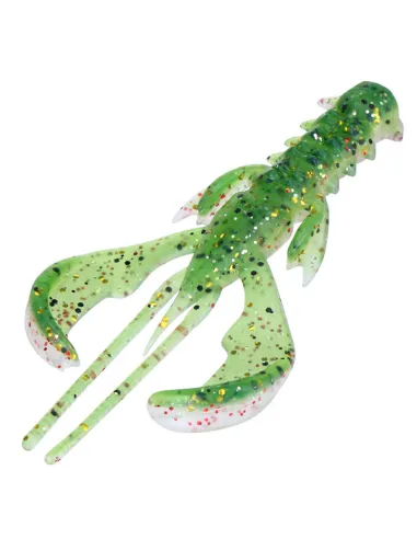 Kolpo Soft Shent Crab 3g – Esca Morbida 8 cm per Spinning Black Bass e Predatori, 3 pezzi, 5 Colorazioni Siliconici Kolpo