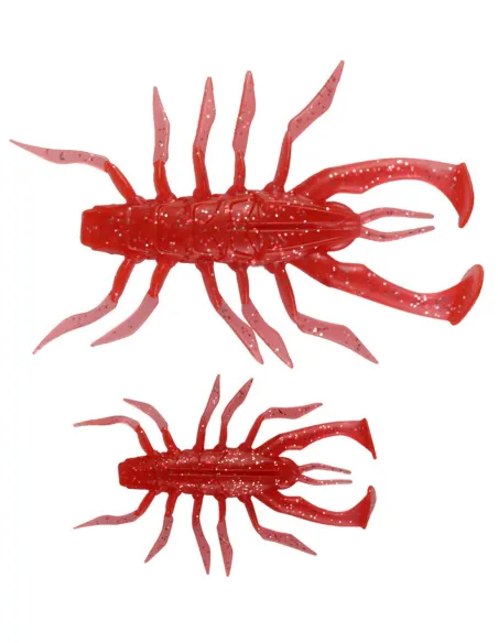 Kolpo Soft Shent Mini Crab 5.5g – 7cm Soft Bait for Spinning Black Bass and Predators, 3 pieces