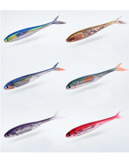 Kolpo Mirror Soft Lure 12.5cm 11g – Spinning and trolling lure for sea and freshwater, internal reflection, 2 pcs