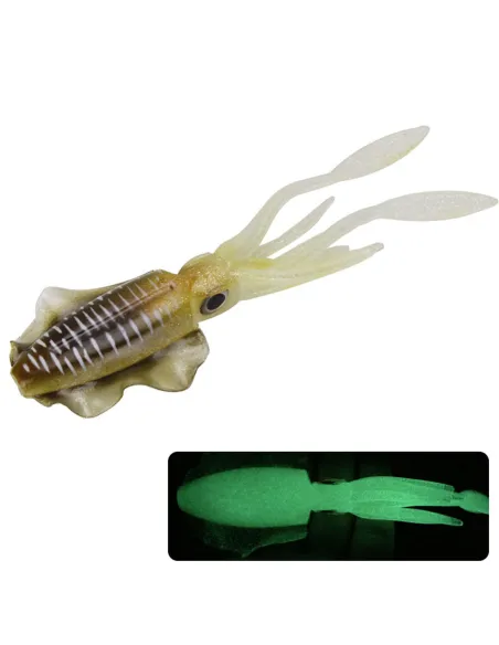 Kolpo Seppia Realistica 15 cm – Verticale e Traina per Cernie e Dentici – 4 Colori Traina Kolpo
