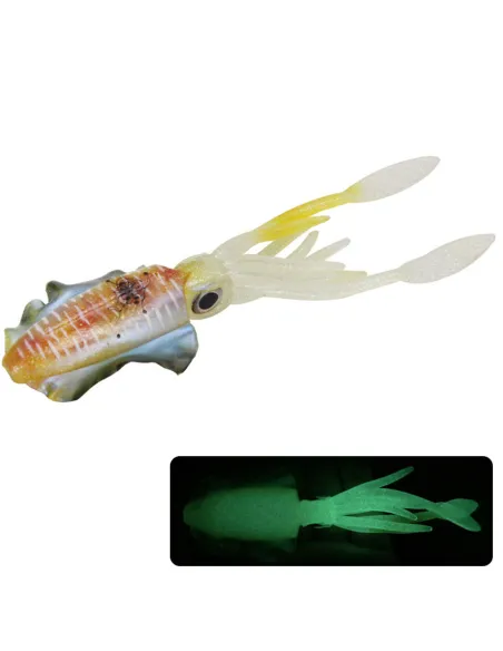 Kolpo Seppia Realistica 15 cm – Verticale e Traina per Cernie e Dentici – 4 Colori Traina Kolpo