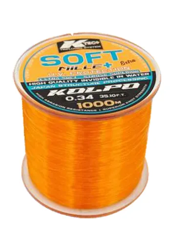 Kolpo Soft filo da pesca in nylon da bobbina u.v. protection 1000mt - fishing tackle