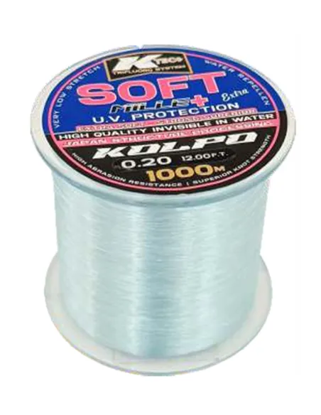 Kolpo Soft fishing filo im nylon coil uvprotection 1000mt