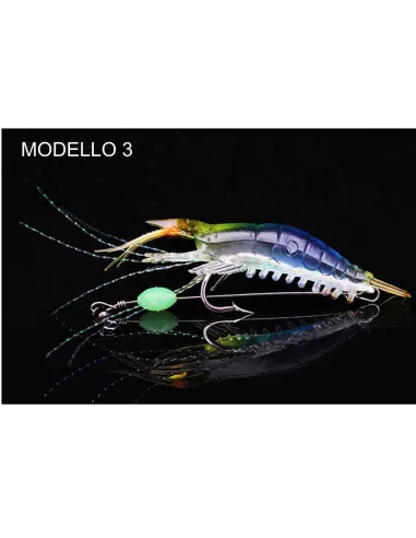 Kolpo Realistic Armed Shrimp 9cm 6g – Bait for Octopus and Vertical Sea Fishing
