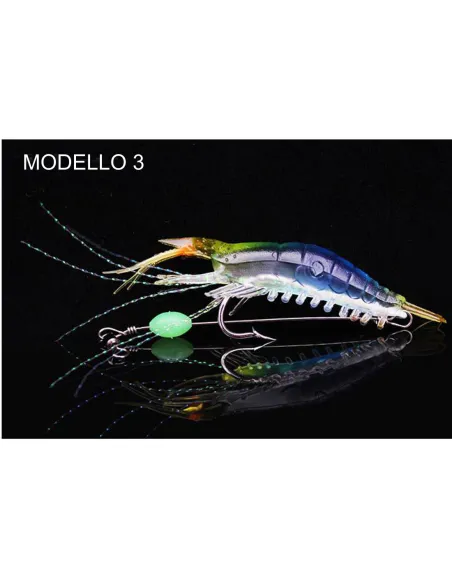 Kolpo Realistic Armed Shrimp 9cm 6g – Bait for Octopus and Vertical Sea Fishing