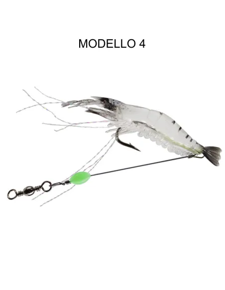 Kolpo Realistic Armed Shrimp 9cm 6g – Bait for Octopus and Vertical Sea Fishing