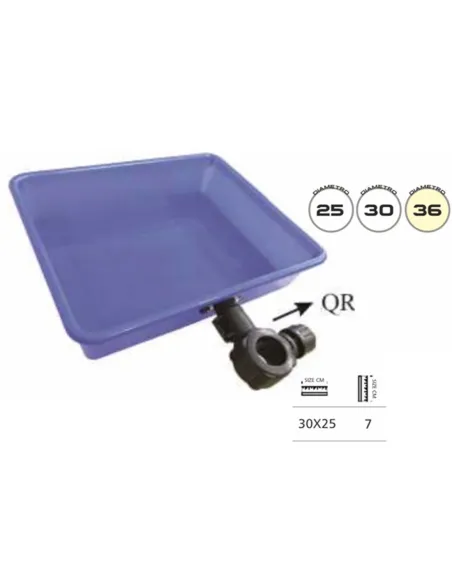 Kolpo Bacinella porta esche, accessori per panieri da pesca - Home Kolpo