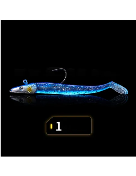 Kolpo Soft Lure Lead 12.5cm 22g – Inshore Trolling and Spinning Bait, Ideal for Sea Bass, 1pc