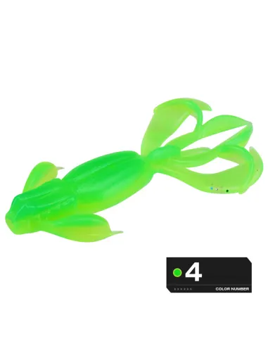 Kolpo Soft Lure Creatura 5.5cm 1.6g – Light Spinning Bait for Freshwater and Seawater, Pack of 5