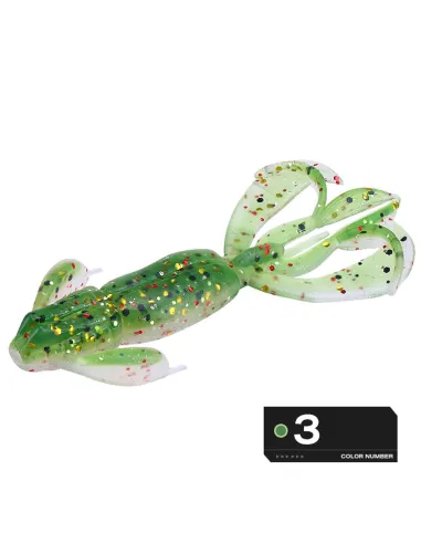 Kolpo Soft Lure Creatura 5.5cm 1.6g – Light Spinning Bait for Freshwater and Seawater, Pack of 5