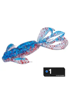 Kolpo Soft Lure Creatura 5.5cm 1.6g – Esca Light Spinning per Acqua Dolce e Mare, Confezione 5pz Siliconici Kolpo