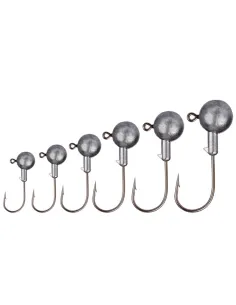 Kolpo Testa Piombata con Amo 2pz – Jig Head 1.75/2.5/3.5/5/7/10g per Spinning Mare e Acqua Dolce Teste Piombate Kolpo